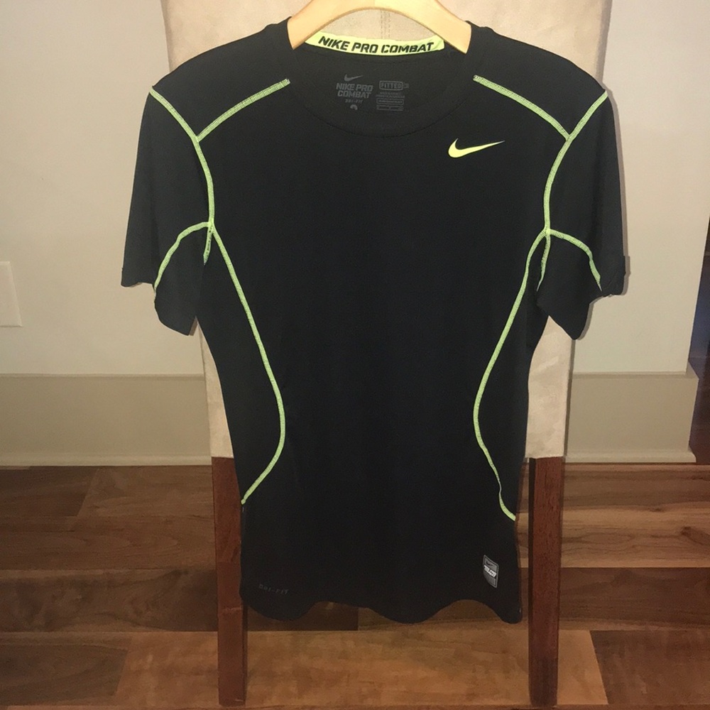 Men’s Nike Pro Combat Dri Fit Fitted Shirt